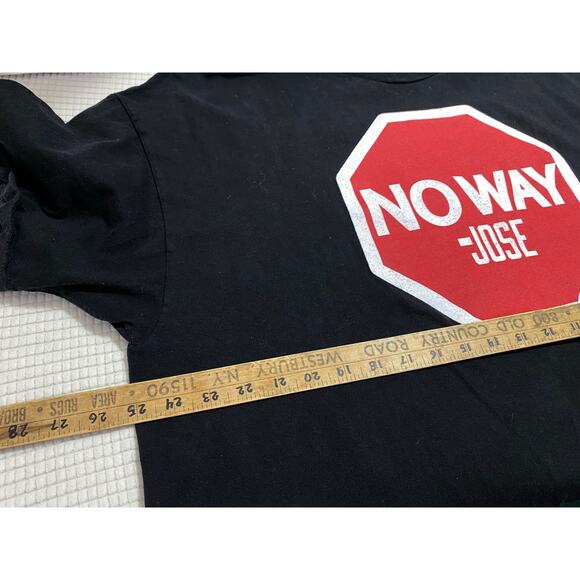 WWE No Way Jose NXT Stop Sign 2XL Shirt Feista  Wresting shirt WWF - Picture 3 of 7